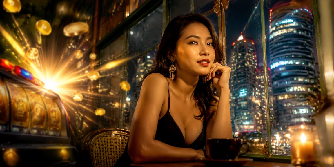 Người chơi tại Hà Nội thưởng thức cà phê và chơi slot game trên điện thoại